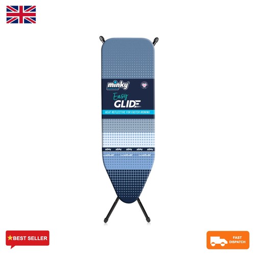 Foldable ironing board - ironing, black