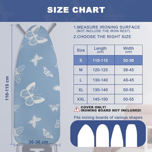 Ironing board covers 110 30 - covers,